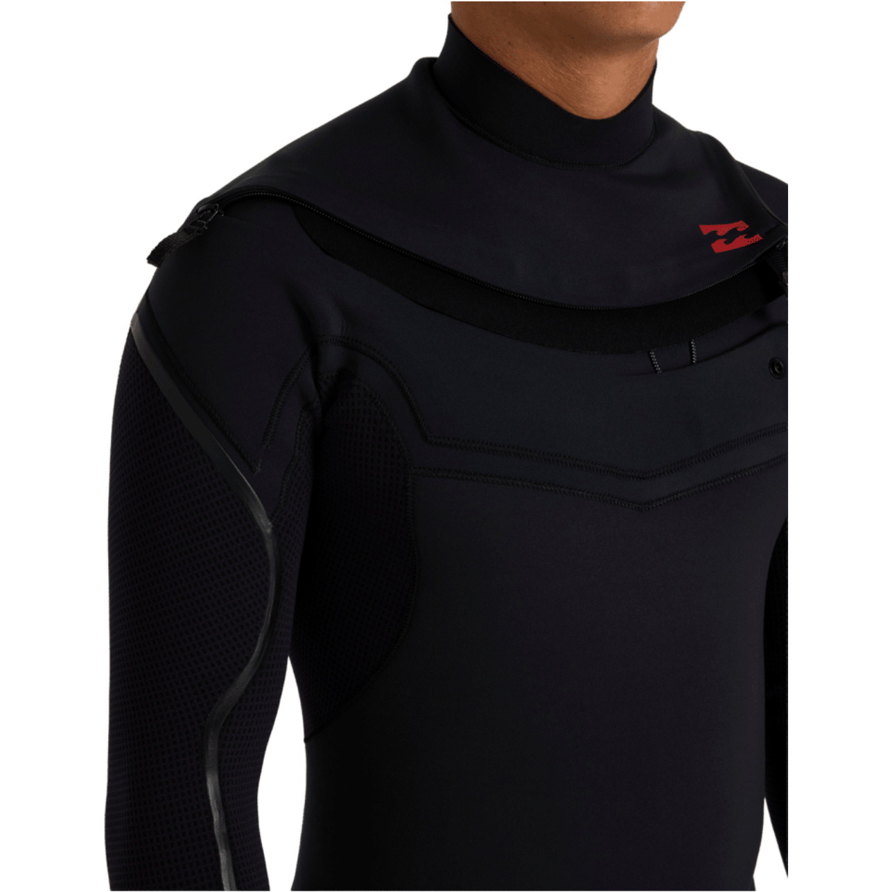 2026 Billabong Mens Absolute Ultra 4/3mm Chest Zip Wetsuit ABYW100283 - Black